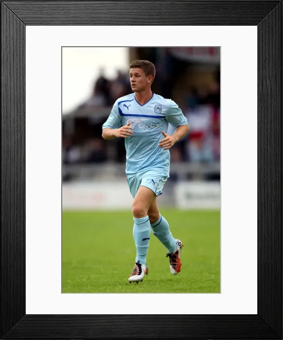 Framed Print : Garon Phillips in Action: Coventry City vs Hinckley United - Pre-Season Friendly at De Montfort Park Framed Print : Garon Phillips in Action: Coventry City vs Hinckley United - Pre-Season Friendly at De Montfort Park