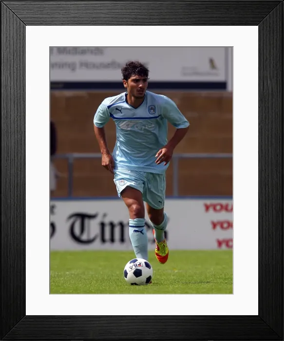 Framed Print : Kevin Malaga in Action: Coventry City FC vs Hinckley United - Pre-Season Friendly at De Montfort Park Framed Print : Kevin Malaga in Action: Coventry City FC vs Hinckley United - Pre-Season Friendly at De Montfort Park