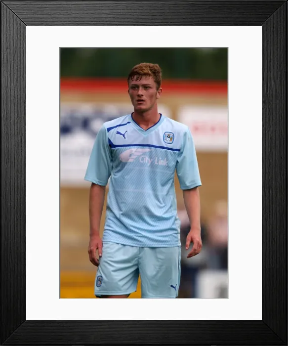 Framed Print : Coventry City FC: Joe Henderson in Pre-Season Action Against Hinckley United at De Montfort Park Framed Print : Coventry City FC: Joe Henderson in Pre-Season Action Against Hinckley United at De Montfort Park