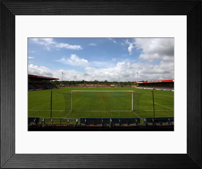 Framed Print : Coventry City at Hinckley United's De Montfort Park: Pre-Season Friendly