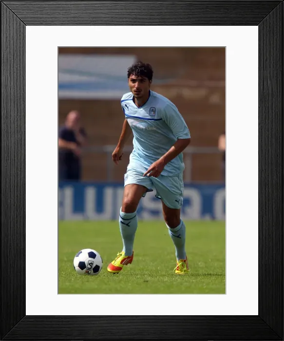 Framed Print : Coventry City's Kevin Malaga Shines in Pre-Season Victory over Hinckley United at De Montfort Park Framed Print : Coventry City's Kevin Malaga Shines in Pre-Season Victory over Hinckley United at De Montfort Park