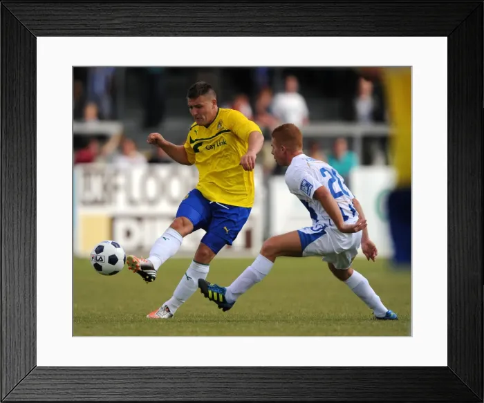 Framed Print : Pre Season Friendly - Nuneaton Town v Coventry City - Liberty Way Stadium Framed Print : Pre Season Friendly - Nuneaton Town v Coventry City - Liberty Way Stadium