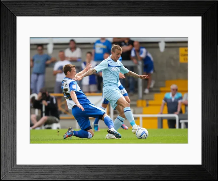Framed Print : Pre Season Friendly - Bristol Rovers v Coventry City - Memorial Ground Framed Print : Pre Season Friendly - Bristol Rovers v Coventry City - Memorial Ground