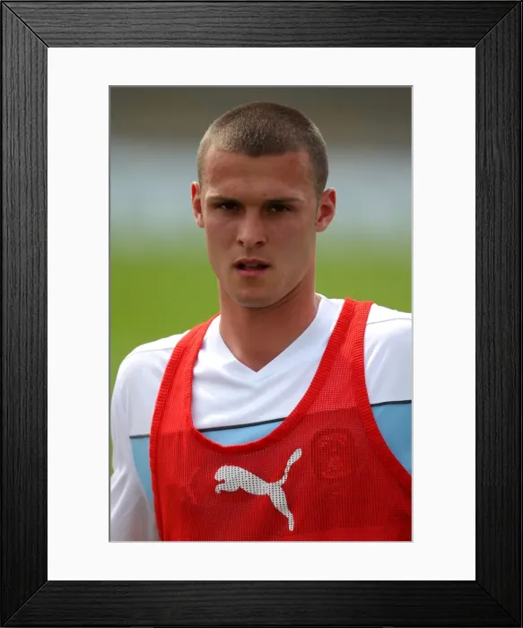 Framed Print : Billy Daniels in Action: Coventry City vs. Bristol Rovers Pre-Season Friendly at Memorial Ground Framed Print : Billy Daniels in Action: Coventry City vs. Bristol Rovers Pre-Season Friendly at Memorial Ground