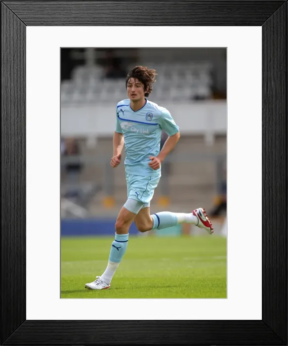 Framed Print : Adam Barton in Action: Coventry City vs. Bristol Rovers - Pre-Season Clash Framed Print : Adam Barton in Action: Coventry City vs. Bristol Rovers - Pre-Season Clash