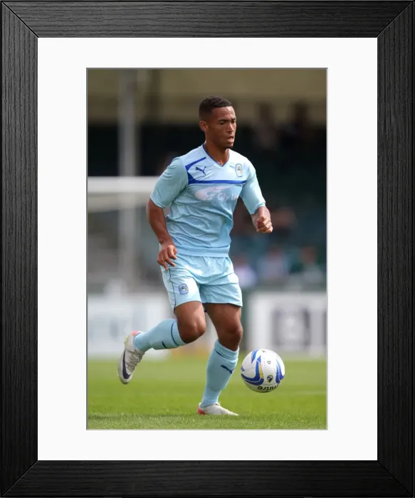 Framed Print : Jordan Clarke in Action: Coventry City vs. Bristol Rovers - Pre-Season Friendly Framed Print : Jordan Clarke in Action: Coventry City vs. Bristol Rovers - Pre-Season Friendly