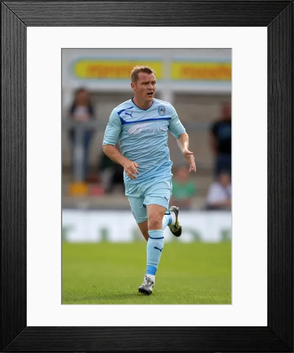 Framed Print : Gary McSheffrey in Action: Coventry City vs. Bristol Rovers - Pre-Season Friendly