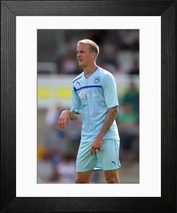 Framed Print : Carl Baker in Pre-Season Action: Coventry City vs. Bristol Rovers at Memorial Ground Framed Print : Carl Baker in Pre-Season Action: Coventry City vs. Bristol Rovers at Memorial Ground