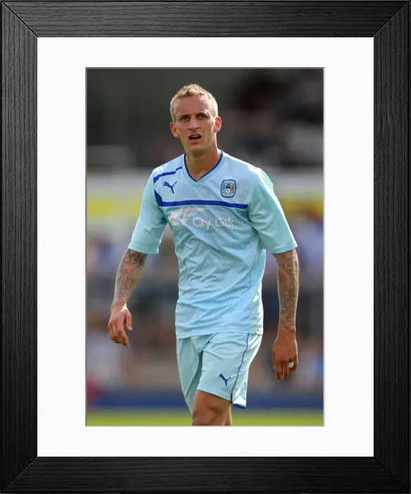 Framed Print : Carl Baker in Action: Coventry City vs. Bristol Rovers (Pre-Season Friendly at Memorial Ground) Framed Print : Carl Baker in Action: Coventry City vs. Bristol Rovers (Pre-Season Friendly at Memorial Ground)