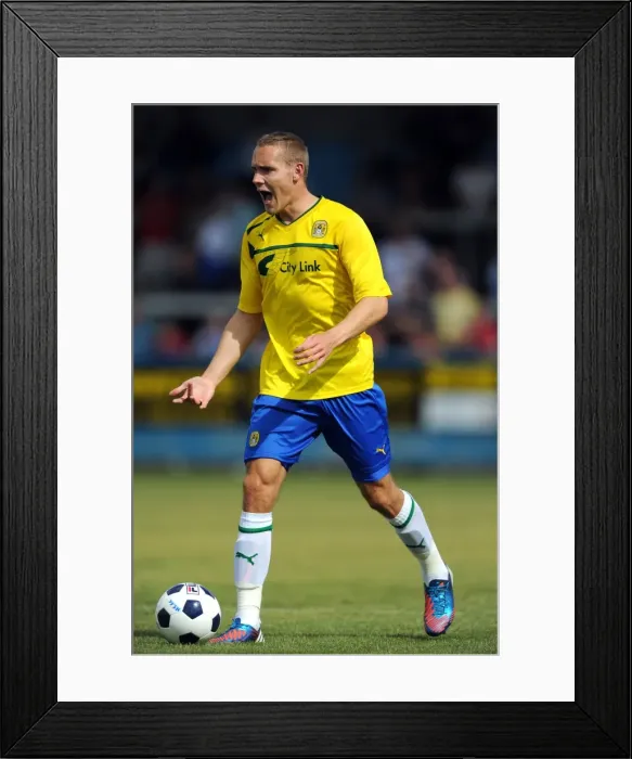 Framed Print : Chris Hussey in Action: Coventry City FC vs Nuneaton Town - Pre-Season Friendly at Liberty Way Stadium