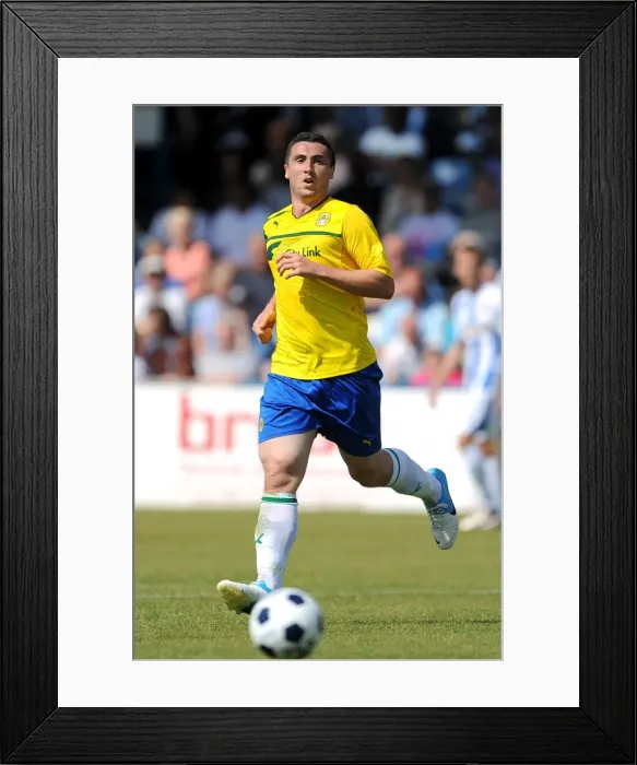 Framed Print : Callum Ball in Action: Coventry City FC vs Nuneaton Town - Pre-Season Friendly at Liberty Way Stadium