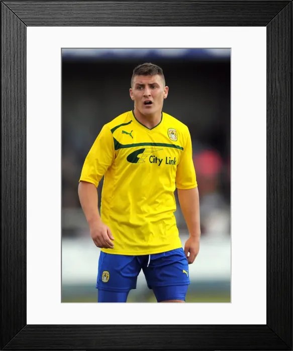 Framed Print : Gary Deegan Leads Coventry City in Pre-Season Friendly at Nuneaton Town's Liberty Way Stadium Framed Print : Gary Deegan Leads Coventry City in Pre-Season Friendly at Nuneaton Town's Liberty Way Stadium