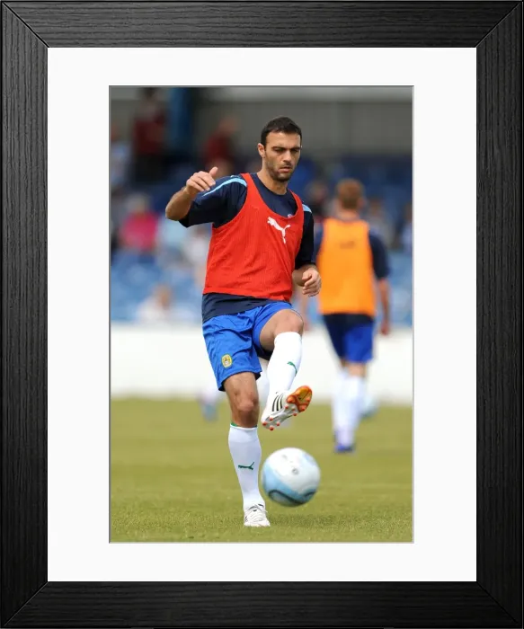 Framed Print : Coventry City's Bruno Cazarine in Pre-Season Action: Clash Against Nuneaton Town at Liberty Way Stadium Framed Print : Coventry City's Bruno Cazarine in Pre-Season Action: Clash Against Nuneaton Town at Liberty Way Stadium