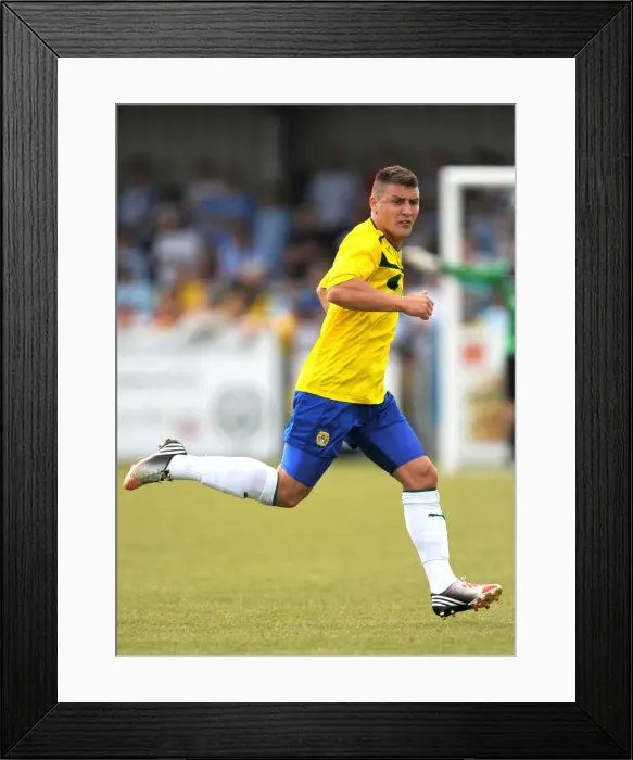 Framed Print : Gary Deegan Leads Coventry City in Pre-Season Friendly at Nuneaton Town's Liberty Way Stadium Framed Print : Gary Deegan Leads Coventry City in Pre-Season Friendly at Nuneaton Town's Liberty Way Stadium