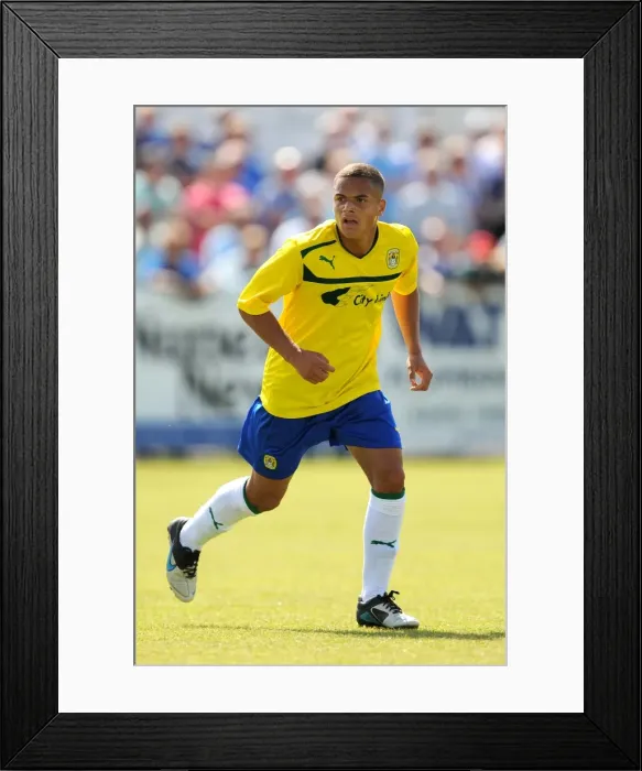 Framed Print : Lewis Garner in Action: Coventry City's Pre-Season Triumph over Nuneaton Town at Liberty Way Stadium Framed Print : Lewis Garner in Action: Coventry City's Pre-Season Triumph over Nuneaton Town at Liberty Way Stadium