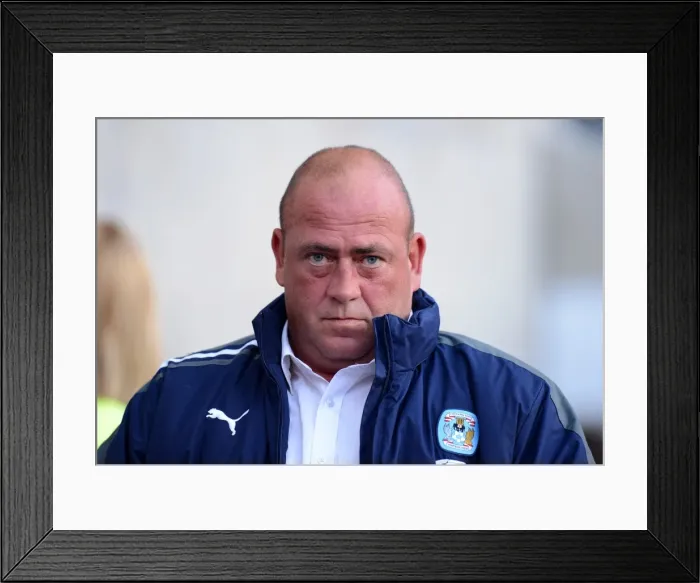 Framed Print : Thorn's Men Clash with Sheffield United in Football League One at Ricoh Arena Framed Print : Thorn's Men Clash with Sheffield United in Football League One at Ricoh Arena
