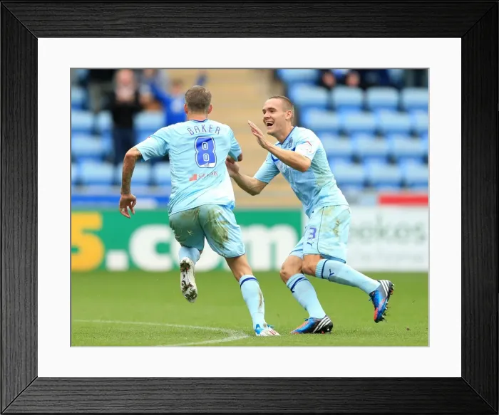 Framed Print : npower Football League One - Coventry City v Bury - Ricoh Arena