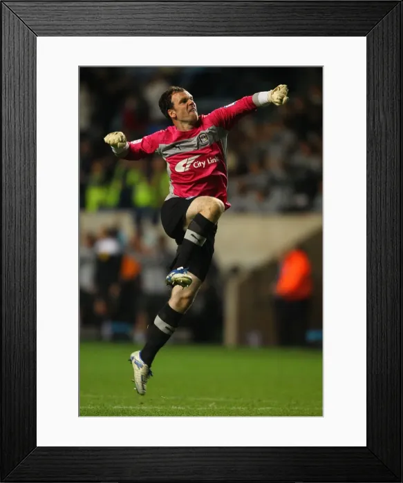 Framed Print : Joe Murphy's Euphoric Moment: Coventry City's Upset Victory over Birmingham City in Capital One Cup (28-08-2012) Framed Print : Joe Murphy's Euphoric Moment: Coventry City's Upset Victory over Birmingham City in Capital One Cup (28-08-2012)