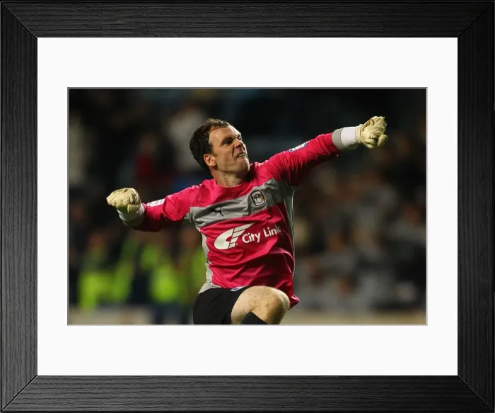 Framed Print : Joe Murphy's Spectacular Save: Coventry City Stuns Birmingham City in Capital One Cup Upset Framed Print : Joe Murphy's Spectacular Save: Coventry City Stuns Birmingham City in Capital One Cup Upset