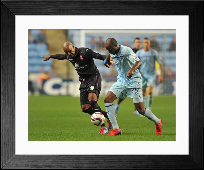 Framed Print : Intense Rivalry: Coventry City vs Birmingham City in Capital One Cup Second Round at Ricoh Arena Framed Print : Intense Rivalry: Coventry City vs Birmingham City in Capital One Cup Second Round at Ricoh Arena