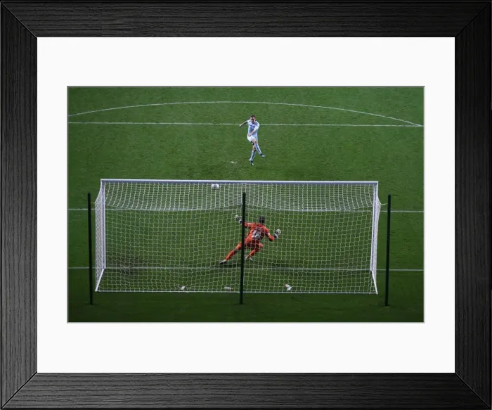 Framed Print : Stephen Elliott's Penalty Shootout Goal: Coventry City FC Wins Johnstones Paint Trophy Northern Section (2012) Framed Print : Stephen Elliott's Penalty Shootout Goal: Coventry City FC Wins Johnstones Paint Trophy Northern Section (2012)