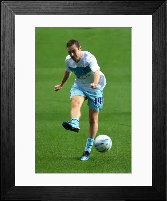 Framed Print : Coventry City vs Burton Albion: Stephen Elliott's Pre-Match Routine at Ricoh Arena (Johnstone's Paint Trophy) Framed Print : Coventry City vs Burton Albion: Stephen Elliott's Pre-Match Routine at Ricoh Arena (Johnstone's Paint Trophy)