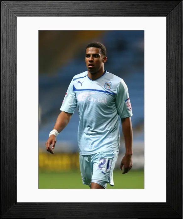 Framed Print : Cyrus Christie in Action: Coventry City vs Burton Albion, Johnstones Paint Trophy Northern Section (September 4, 2012) Framed Print : Cyrus Christie in Action: Coventry City vs Burton Albion, Johnstones Paint Trophy Northern Section (September 4, 2012)