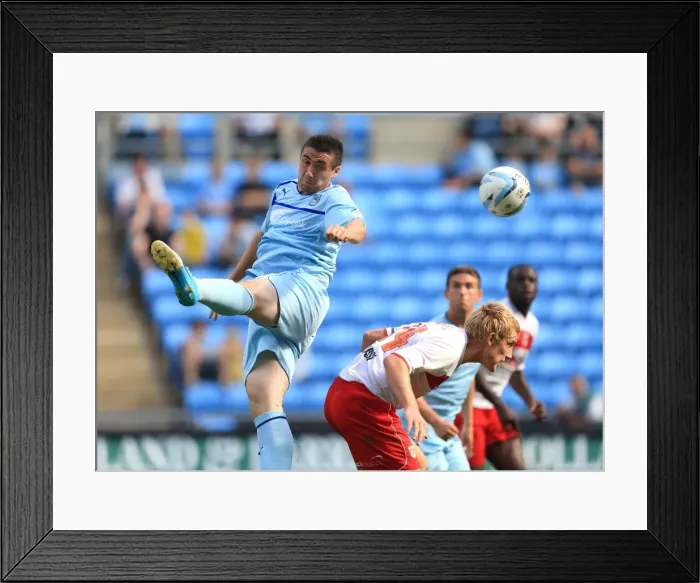 Framed Print : npower Football League One - Coventry City v Stevenage - Ricoh Arena