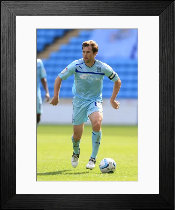 Framed Print : Kevin Kilbane in Action for Coventry City against Stevenage at Ricoh Arena (Npower League One, 2012)