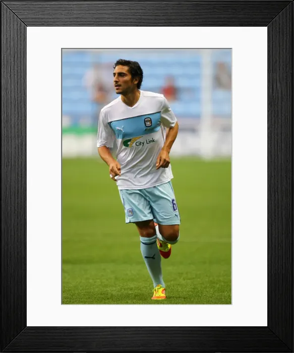 Framed Print : Capital One Cup Second Round Showdown: Coventry City vs Birmingham City - Kevin Malaga's Determined Performance at Ricoh Arena Framed Print : Capital One Cup Second Round Showdown: Coventry City vs Birmingham City - Kevin Malaga's Determined Performance at Ricoh Arena