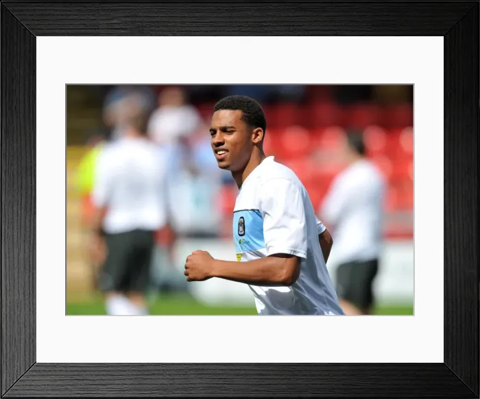 Framed Print : Coventry City's Cyrus Christie in Action: Coventry City vs Crewe Alexandra (September 1, 2012) Framed Print : Coventry City's Cyrus Christie in Action: Coventry City vs Crewe Alexandra (September 1, 2012)