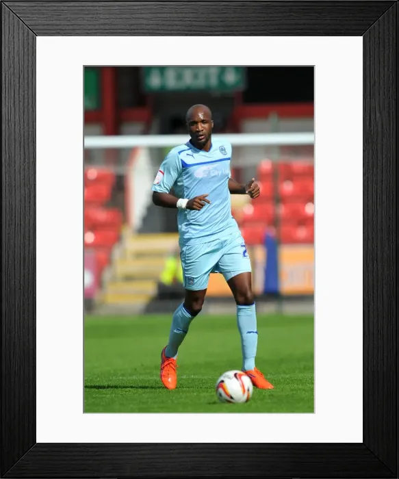 Framed Print : William Edjenguele, Coventry City Framed Print : William Edjenguele, Coventry City