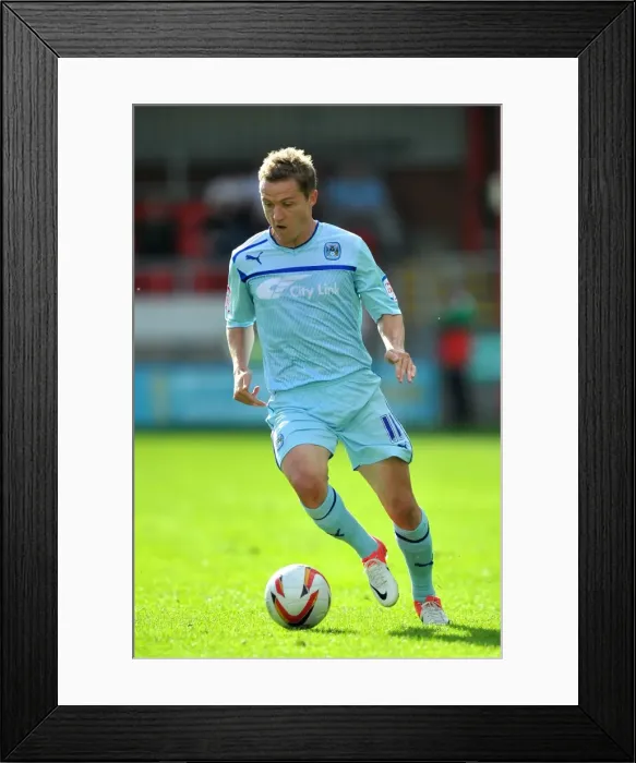 Framed Print : Gary McSheffrey Leads Coventry City in Npower League One Clash Against Crewe Alexandra at Gresty Road (01-09-2012) Framed Print : Gary McSheffrey Leads Coventry City in Npower League One Clash Against Crewe Alexandra at Gresty Road (01-09-2012)