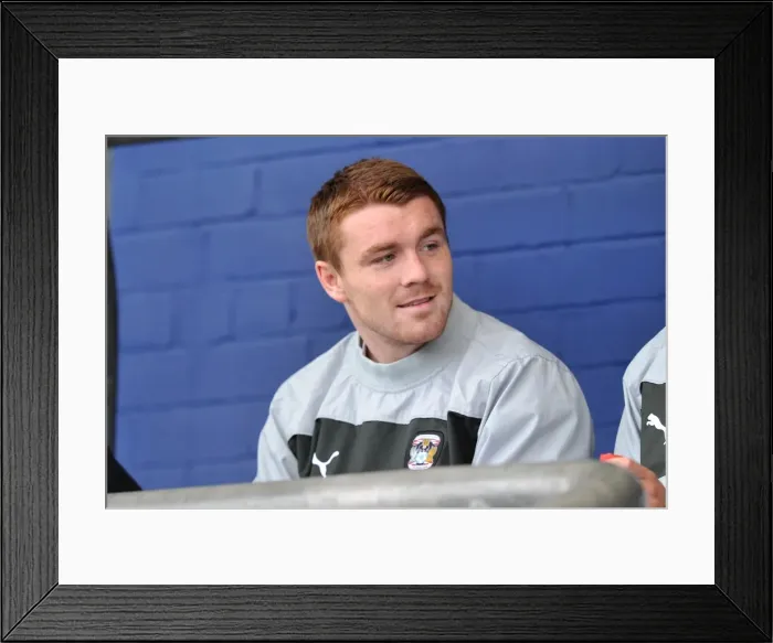 Framed Print : John Fleck in Action: Coventry City vs Oldham Athletic, Football League One, Boundary Park (September 29, 2012) Framed Print : John Fleck in Action: Coventry City vs Oldham Athletic, Football League One, Boundary Park (September 29, 2012)