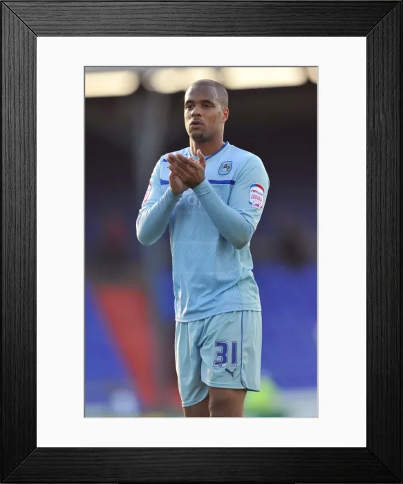 Framed Print : David McGoldrick Scores for Coventry City Against Oldham Athletic in Npower League One at Boundary Park (September 29, 2012) Framed Print : David McGoldrick Scores for Coventry City Against Oldham Athletic in Npower League One at Boundary Park (September 29, 2012)