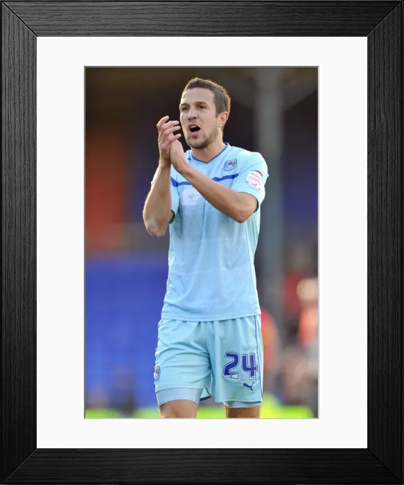 Framed Print : Richard Wood Faces Off Against Oldham Athletic in Football League One: Coventry City vs Boundary Park Showdown (September 29, 2012) Framed Print : Richard Wood Faces Off Against Oldham Athletic in Football League One: Coventry City vs Boundary Park Showdown (September 29, 2012)