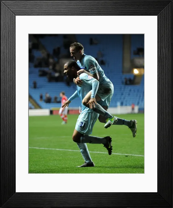 Framed Print : npower Football League One - Coventry City v Crawley Town - Ricoh Arena