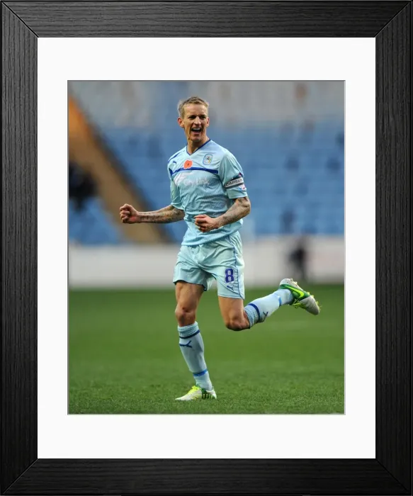 Framed Print : npower Football League One - Coventry City v Scunthorpe United - Ricoh Arena