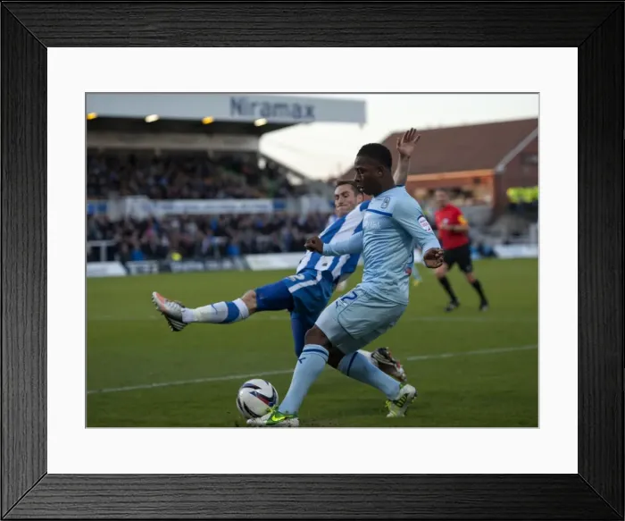 Framed Print : Football League One Rivalry: Battle for the Ball - Hartlepool United vs. Coventry City (17-11-2012) Framed Print : Football League One Rivalry: Battle for the Ball - Hartlepool United vs. Coventry City (17-11-2012)