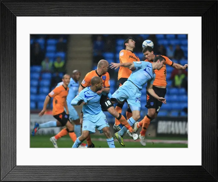 Framed Print : npower Football League One - Coventry City v Portsmouth - Ricoh Arena Framed Print : npower Football League One - Coventry City v Portsmouth - Ricoh Arena
