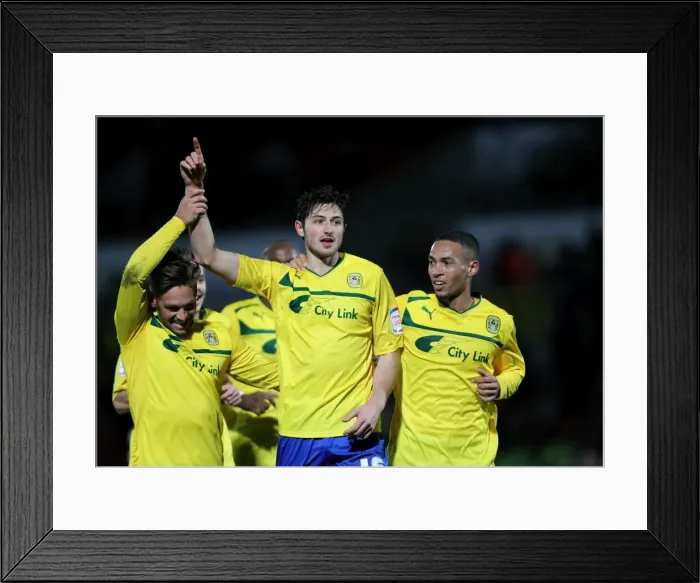 Framed Print : Adam Barton's Four-Goal Blitz: Coventry City's R rout of Doncaster Rovers (15-12-2012) Framed Print : Adam Barton's Four-Goal Blitz: Coventry City's R rout of Doncaster Rovers (15-12-2012)