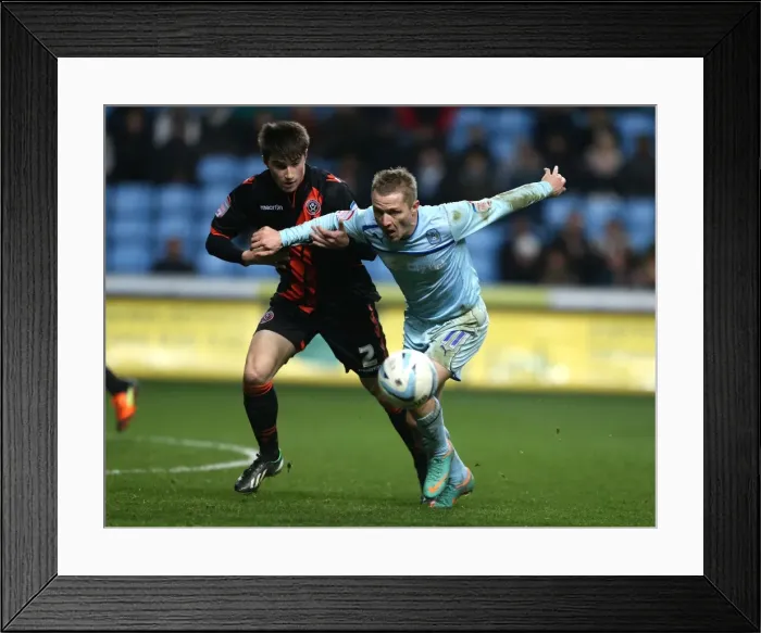 Framed Print : Johnstones Paint Trophy: Coventry City vs Sheffield United - Northern Quarter-Final Showdown at Ricoh Arena Framed Print : Johnstones Paint Trophy: Coventry City vs Sheffield United - Northern Quarter-Final Showdown at Ricoh Arena