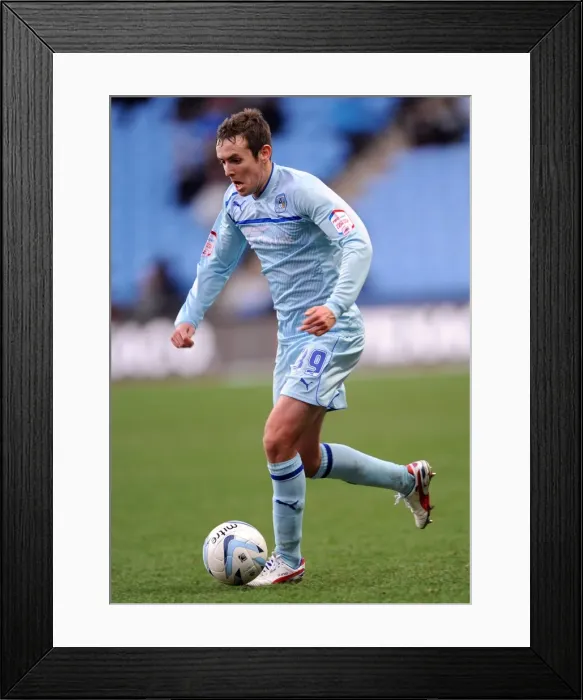 Framed Print : Blair Adams in Action: Coventry City vs Walsall, Npower League One, Ricoh Arena (2012) Framed Print : Blair Adams in Action: Coventry City vs Walsall, Npower League One, Ricoh Arena (2012)