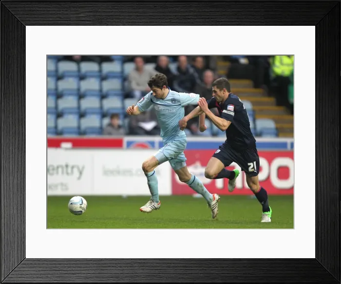 Framed Print : Coventry City vs Preston North End: Npower League One Rivalry at Ricoh Arena (12-22-2012)