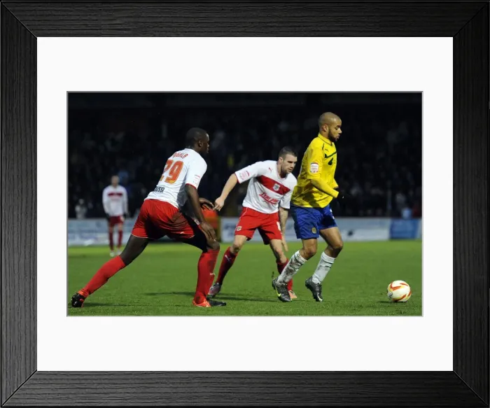 Framed Print : npower Football League One - Stevenage v Coventry City - Lamex Stadium Framed Print : npower Football League One - Stevenage v Coventry City - Lamex Stadium