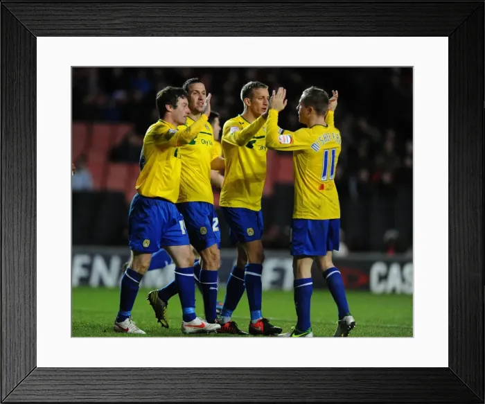 Framed Print : Stephen Elliott's Brace: Coventry City's Second Goal vs. Milton Keynes Dons (December 2012) Framed Print : Stephen Elliott's Brace: Coventry City's Second Goal vs. Milton Keynes Dons (December 2012)
