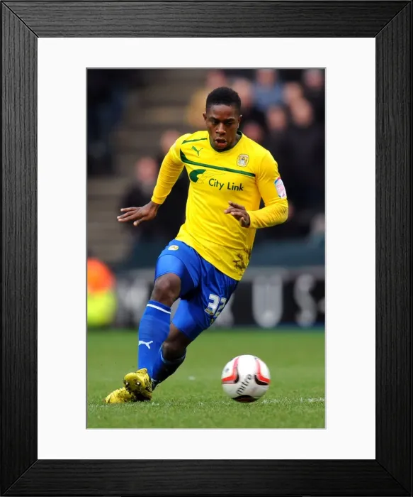 Framed Print : Frank Moussa in Action for Coventry City vs Milton Keynes Dons at StadiumMK (Npower League One - 29-12-2012) Framed Print : Frank Moussa in Action for Coventry City vs Milton Keynes Dons at StadiumMK (Npower League One - 29-12-2012)