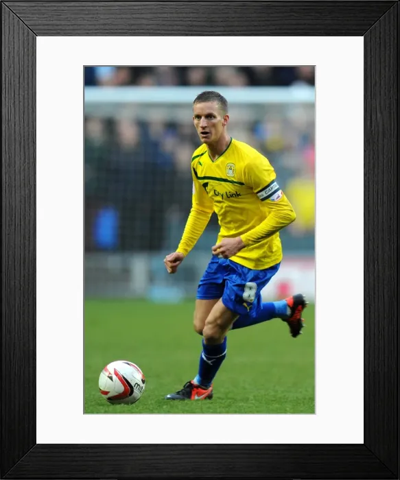 Framed Print : Baker's Battle: Coventry City's Fight for Victory at StadiumMK vs MK Dons (December 29, 2012)