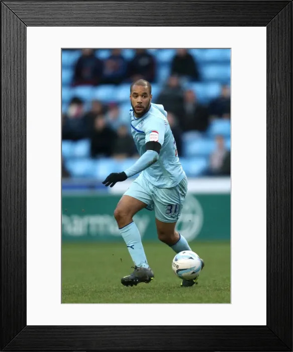 Framed Print : David McGoldrick Scores for Coventry City Against Shrewsbury Town at Ricoh Arena (01-01-2013) Framed Print : David McGoldrick Scores for Coventry City Against Shrewsbury Town at Ricoh Arena (01-01-2013)