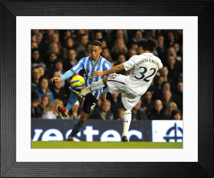 Framed Print : Battleground White Hart Lane: Assou-Ekotto vs. Clarke in FA Cup Third Round Clash Framed Print : Battleground White Hart Lane: Assou-Ekotto vs. Clarke in FA Cup Third Round Clash